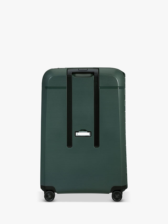 Samsonite Magnum Eco Spinner 75cm 4-Wheel Large Suitcase, Forest Green