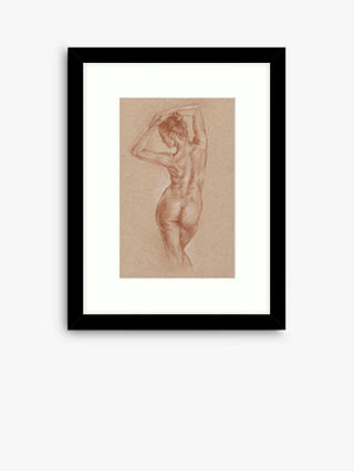 Ethan Harper - 'Classic Figure Study I' Framed Print & Mount, 53.5 x 43.5cm, Brown