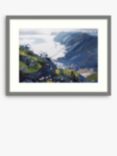 Sian McGill - 'Gower Light' Framed Print, 64.5 x 84.5cm, Blue/Multi