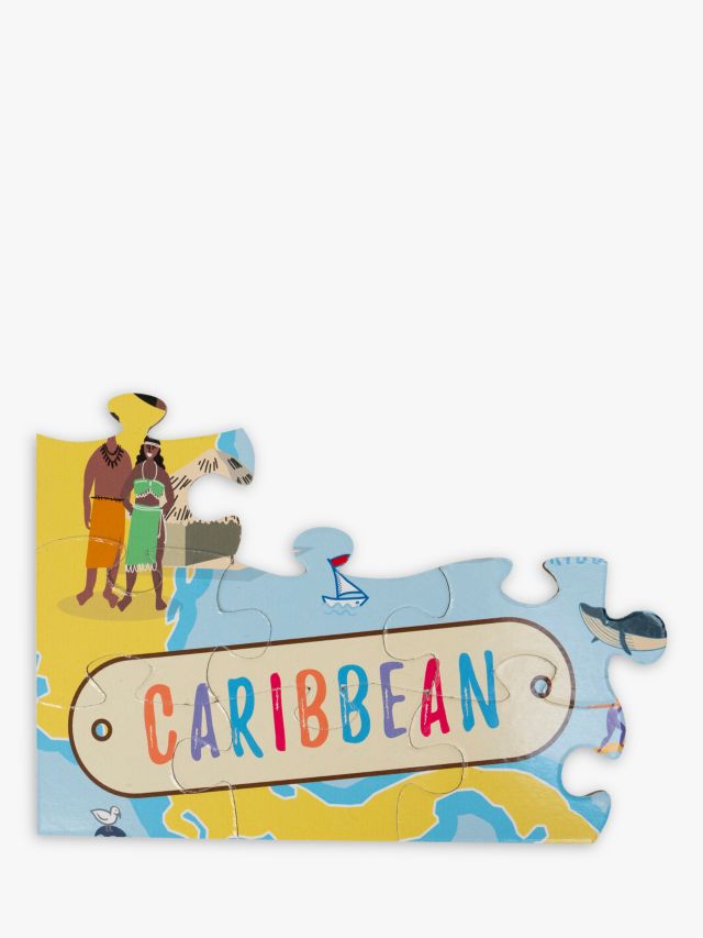 Very Puzzled Caribbean Map Puzzle, 100 Pieces