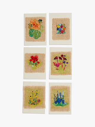 Rowandean Summer Brights Card Making Embroidery Kit