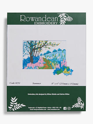 Rowandean Summer Embroidery Kit