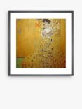 Gustav Klimt - 'Portrait of Adele Bloch-Bauer I' Framed Print & Mount, 60 x 60cm, Gold/Multi