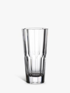 Waterford Crystal Cut Glass Jeff Leatham Icon Vase, H25cm, Clear