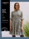 Liberty London Alexa Frill Dress Sewing Pattern, LIB104