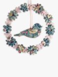 Artcuts Wooden Liberty of London William Morris Strawberry Thief Print Wreath Craft Kit