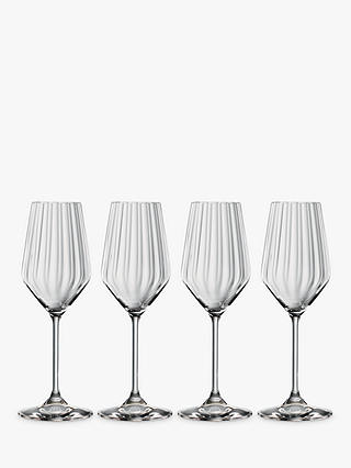 Spiegelau Lifestyle Champagne Glass, Set of 4, 310ml, Clear