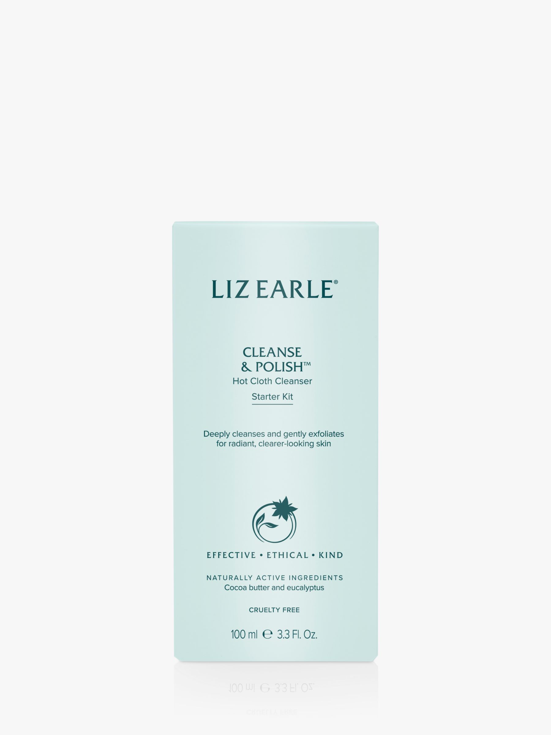 Liz Earle Cleanse & Polish™ Hot Cloth Cleanser Starter Kit, 100ml 8