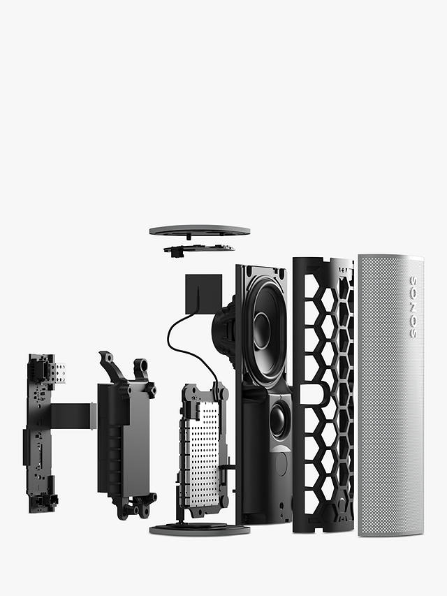 Sonos Roam Smart Speaker with Voice Control, White