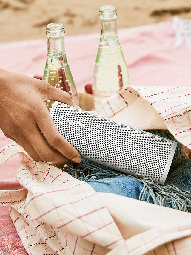 Sonos Roam Smart Speaker with Voice Control, Black