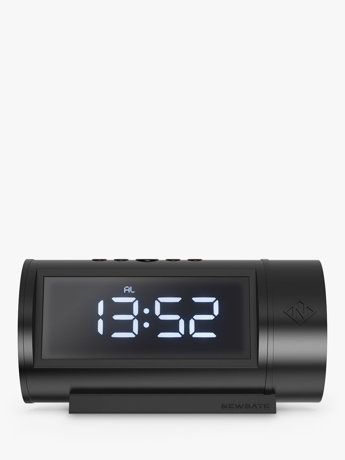 fax Onheil reactie Newgate Clocks Pil LCD Digital Alarm Clock, Black