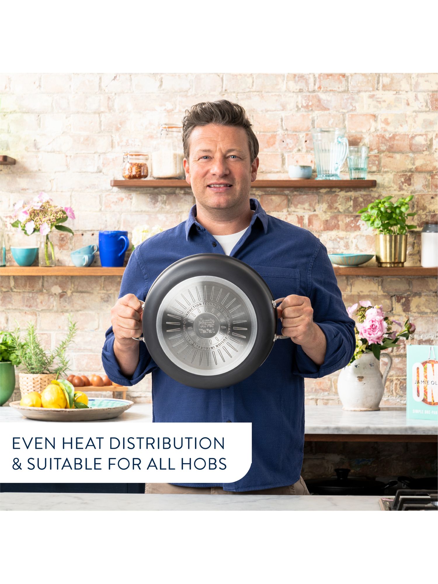 Set de casseroles Jamie Oliver Cook's Classics 7 Pièces de Tefal