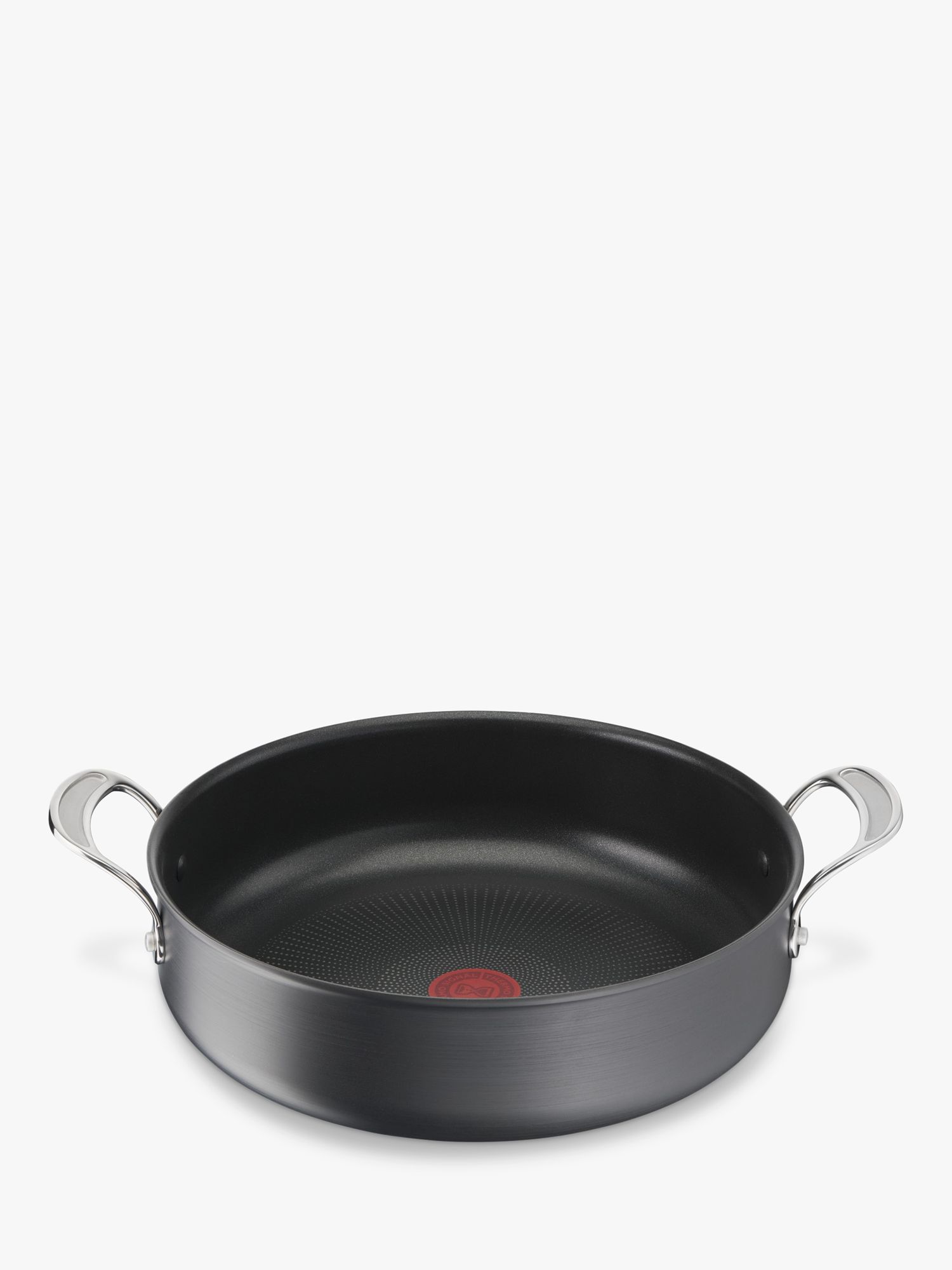 Jamie Oliver by Tefal Hard Anodised Aluminium Non-Stick All-In-One Casserole  Pan with Glass