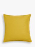 John Lewis ANYDAY Washed Linen Cushion Covers, Pack of 2, Mustard
