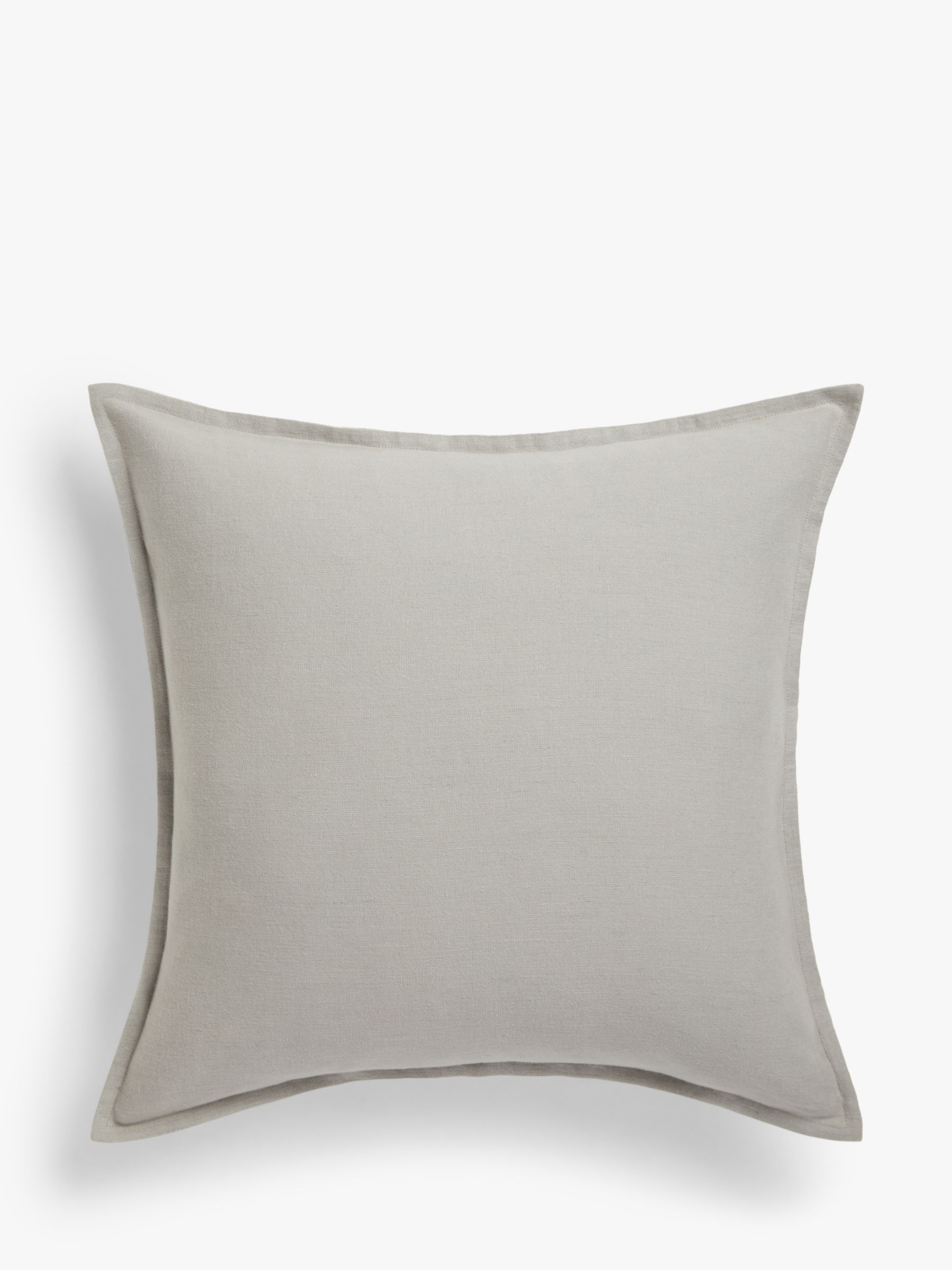 John Lewis Rothko Fabric Silver Grey 17"x17" Handmade Double Sided Cushion Cover
