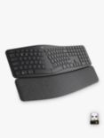 Logitech ERGO K860, Ergonomic Bluetooth Keyboard, Black