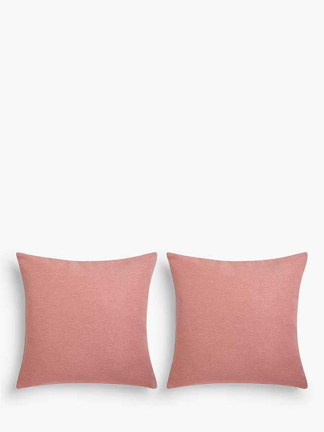 John Lewis ANYDAY Oxford Cushion Cover, Pack of 2, Cerise