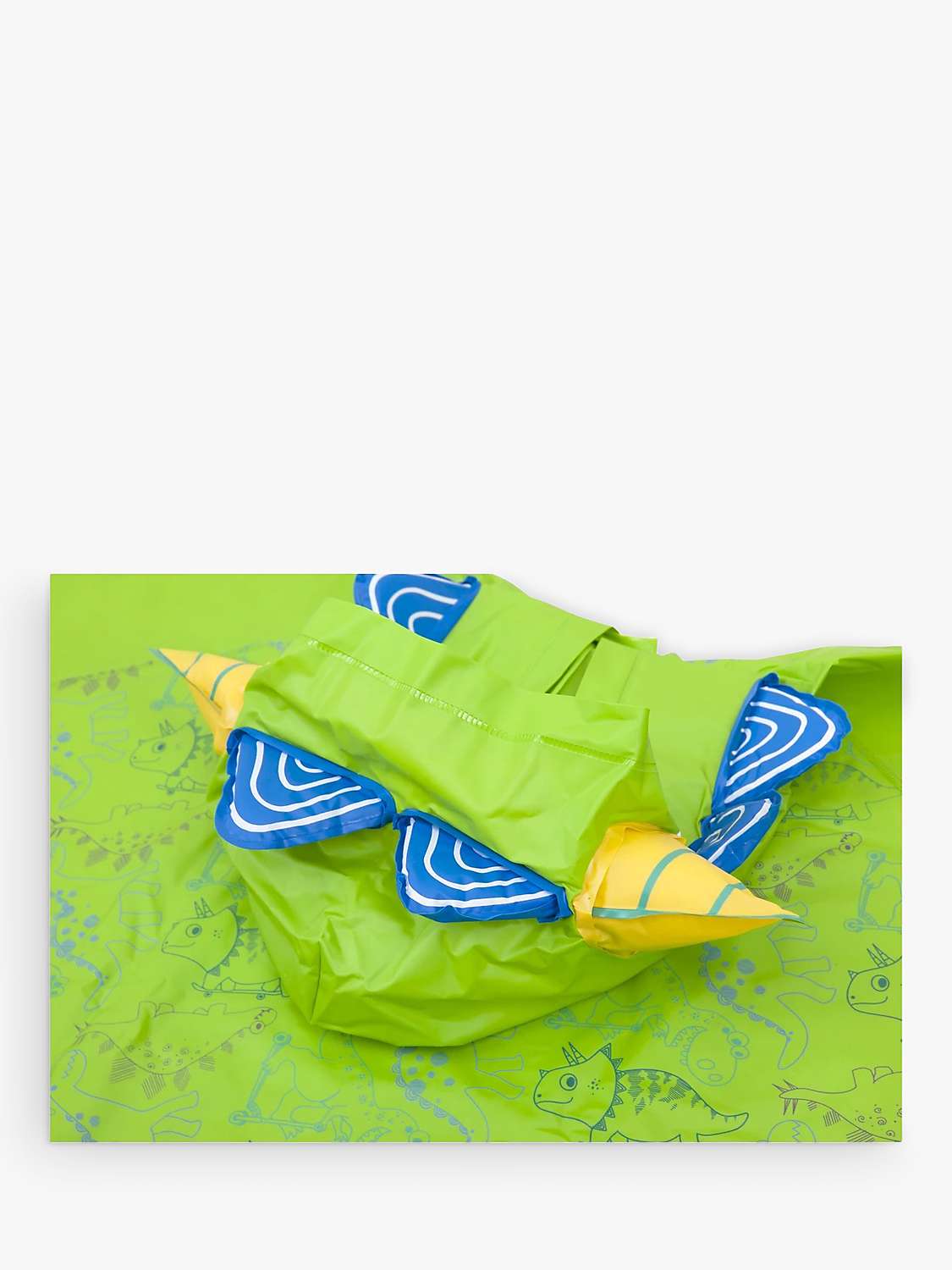 Buy Sunnylife Kids' Dinosaur Foldable Poncho, Green Online at johnlewis.com