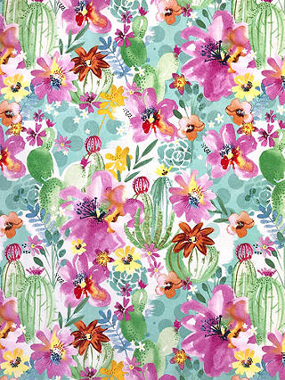 Visage Textiles Watercolour Flowers Craft Fabric, 2M, Multi