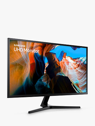 Samsung LU32J590UQRXXU 4K Monitor, 32", Black
