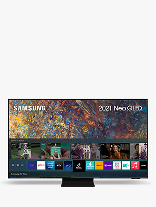 Samsung QE55QN94A (2021) Neo QLED HDR 2000 4K Ultra HD Smart TV, 55 inch with TVPlus/Freesat HD, Black