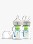 Dr Brown’s Options+ Anti-Colic Glass Bottle, Pack of 2, 150ml