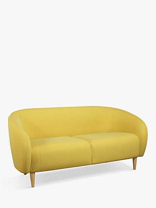 ANYDAY John Lewis & Partners Scoop Medium 2 Seater Sofa, Light Leg