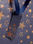 John Lewis Star Gift Bag, Navy/Copper