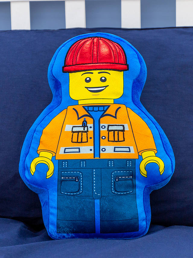 LEGO Minifigure Shaped Plush Cushion
