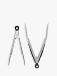 OXO Good Grips Stainless Steel Tongs, Set of 2, Silver/Black