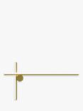 Flos Coordinates W2 LED Wall Light, Champagne