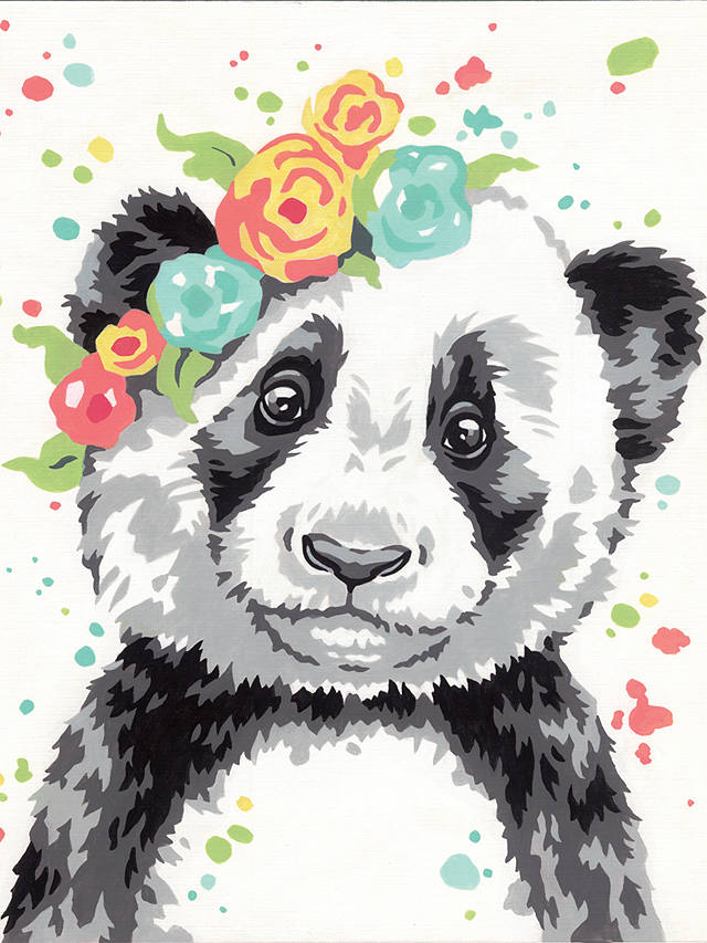 Simplicity Panda Painting Kit