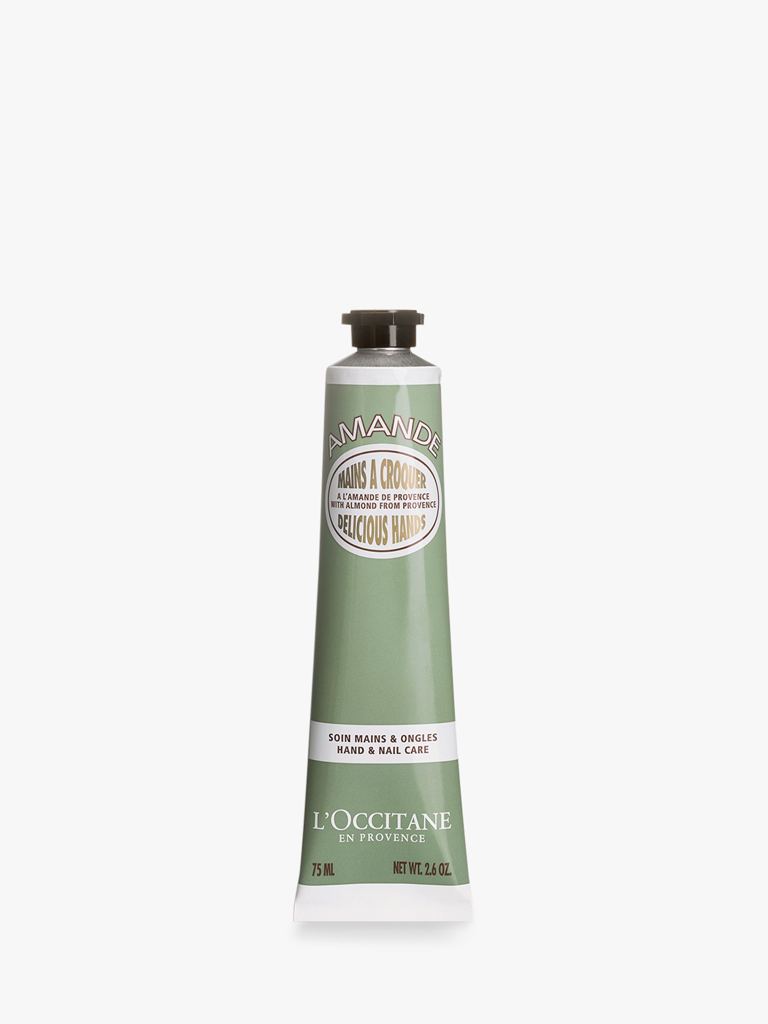 L'OCCITANE Almond Delicious Hands Hand & Nail Care, 75ml at John Lewis ...