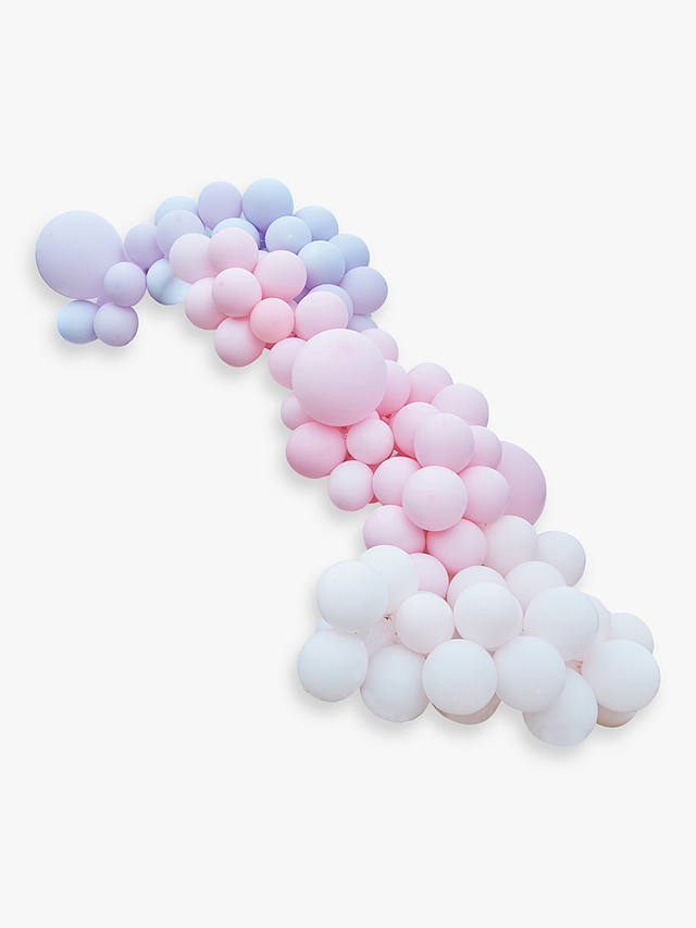 Ginger Ray Large Party Balloon Arch, Pink/Purple
