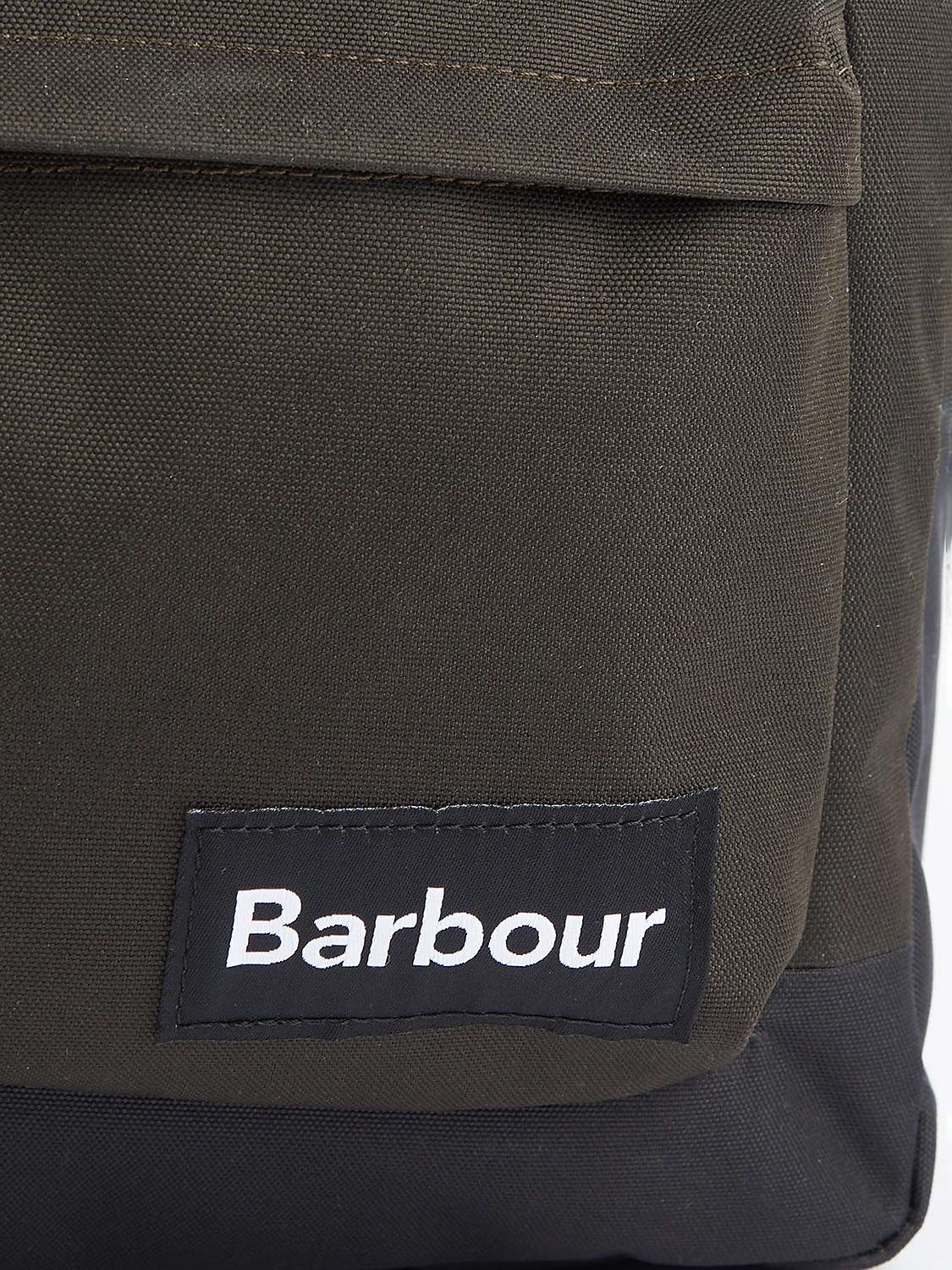 Buy Barbour Highfield Canvas Backpack Online at johnlewis.com