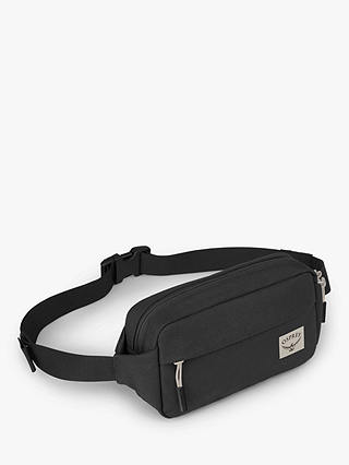 Osprey Arcane Waist Bum Bag, Stonewash Black