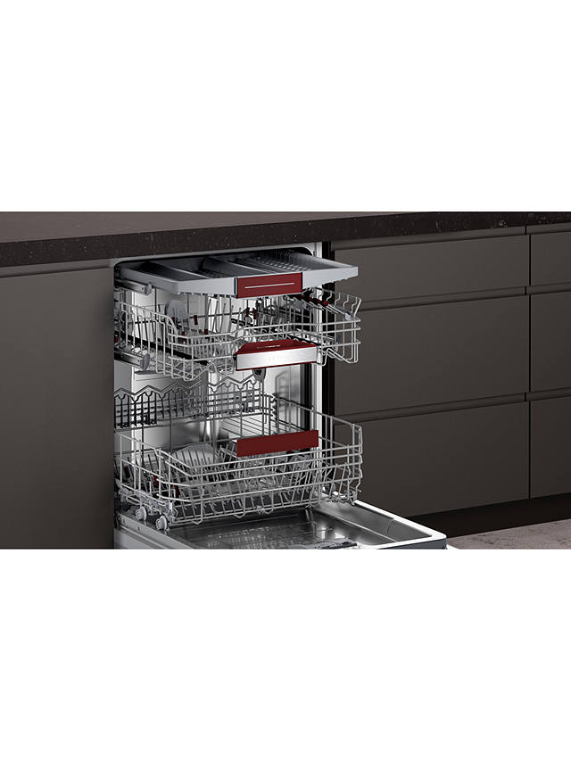 Buy Neff N50 S155HCX27G Fully Integrated Dishwasher Online at johnlewis.com