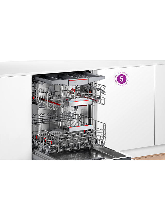 Buy Bosch Series 6 SMD6ZCX60G Fully Integrated Dishwasher Online at johnlewis.com