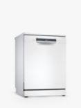 Bosch Serie 4 SMS4HCW40G Freestanding Dishwasher, White