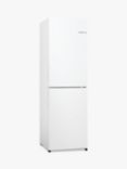 Bosch Serie 2 KGN27NWFAG Freestanding 50/50 Fridge Freezer, White