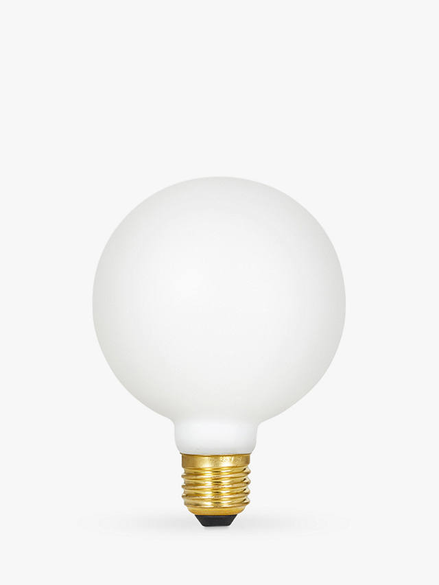 Tala Sphere III 7W E27 LED Dim to Warm Globe Bulb, Matt White