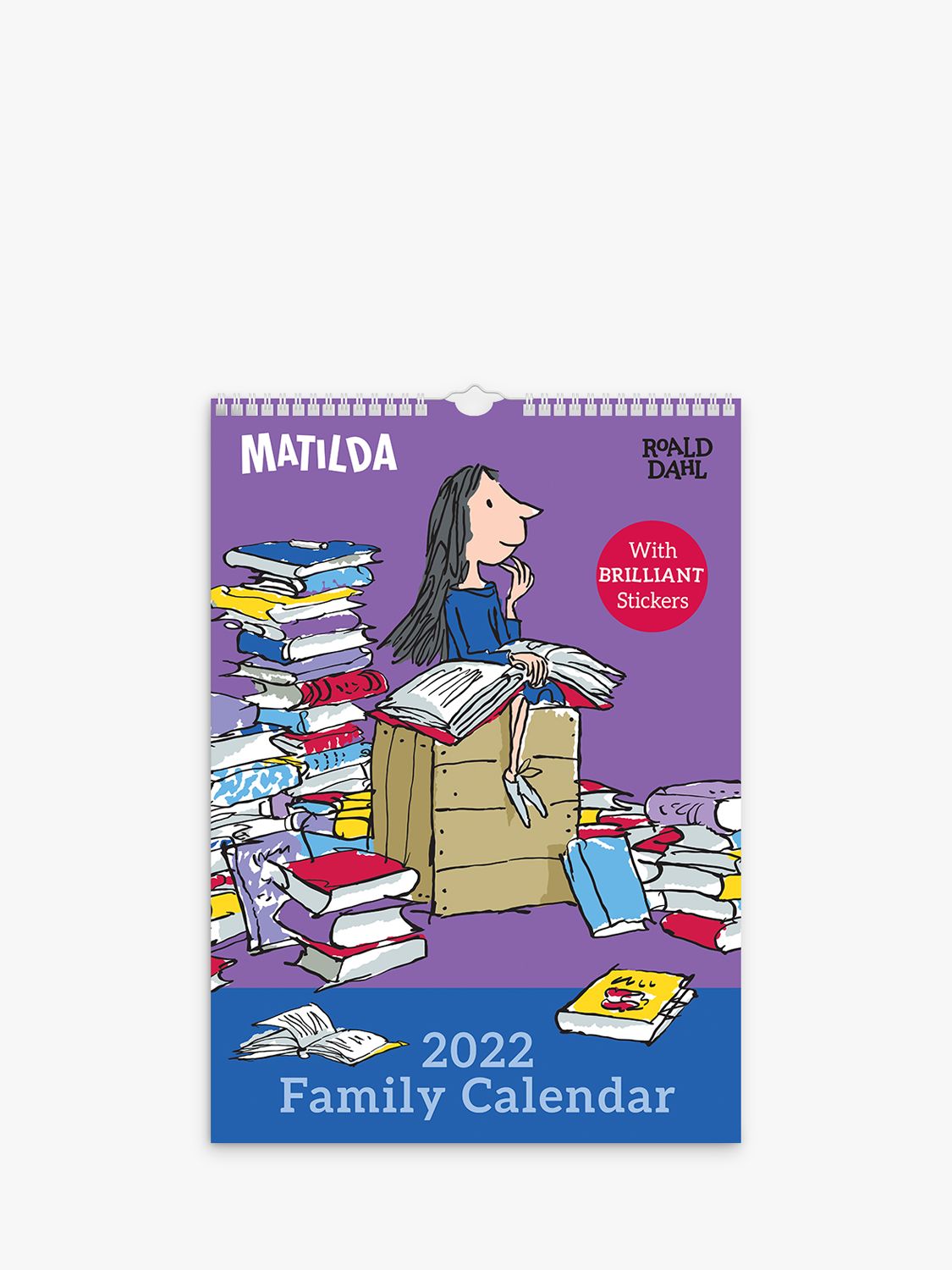 Roald Dahl A3 Matilda Calendar, 2022