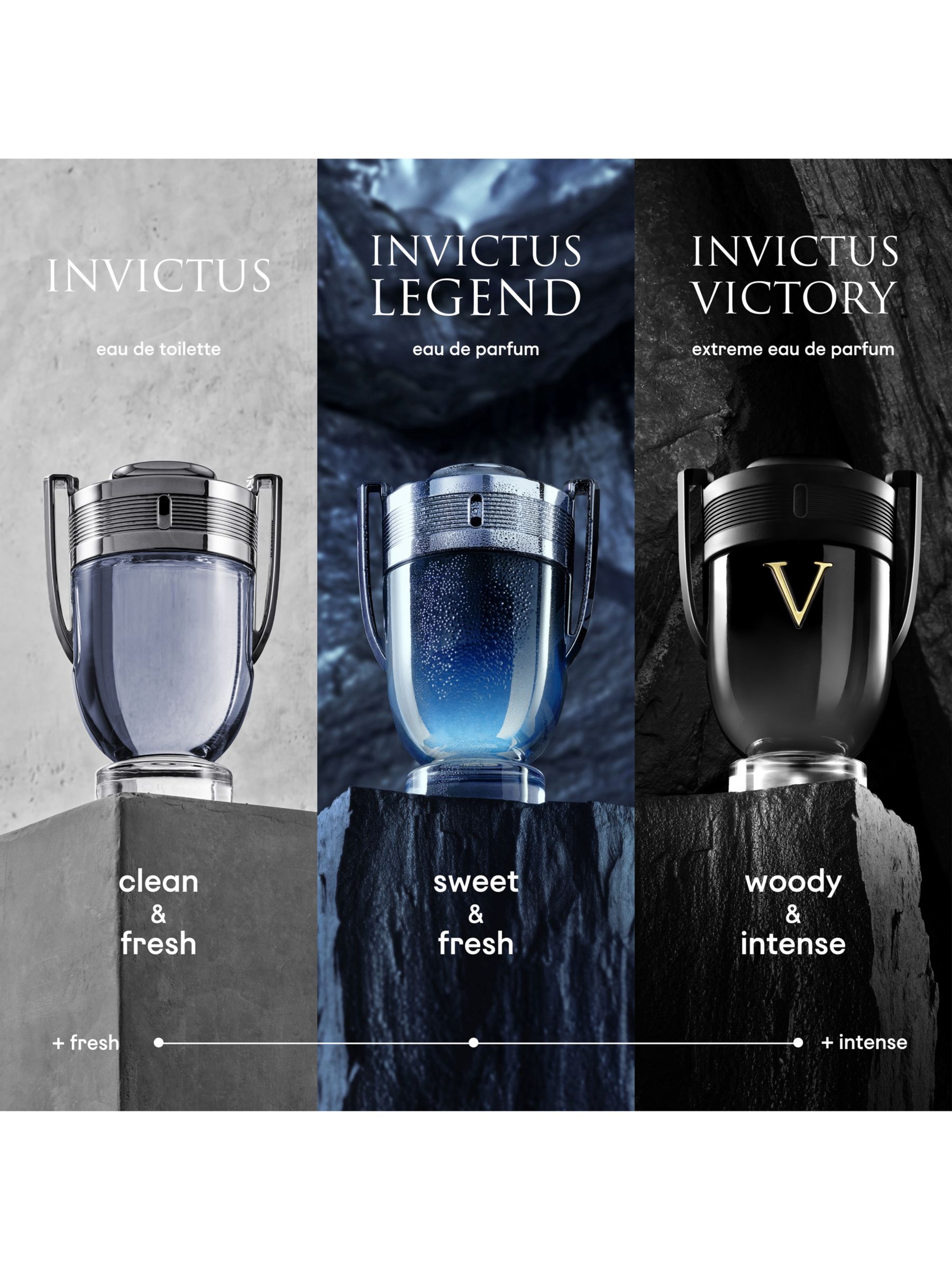 Paco Rabanne Invictus Victory Extreme Eau de Parfum, 50ml at John Lewis  & Partners