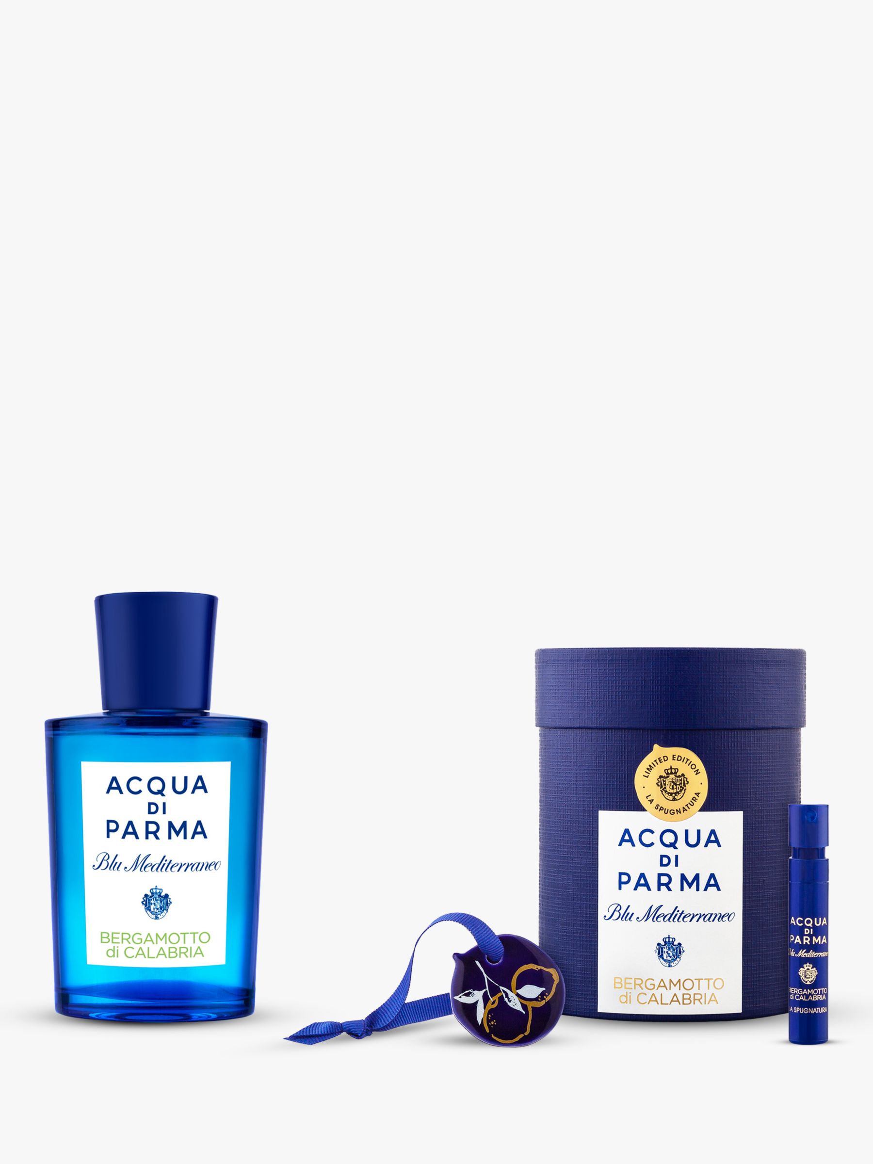 Acqua Di Parma Blu Mediterraneo Bergamotto Di Calabria Eau De Toilette Spray 150ml Bundle With Gift At John Lewis Partners