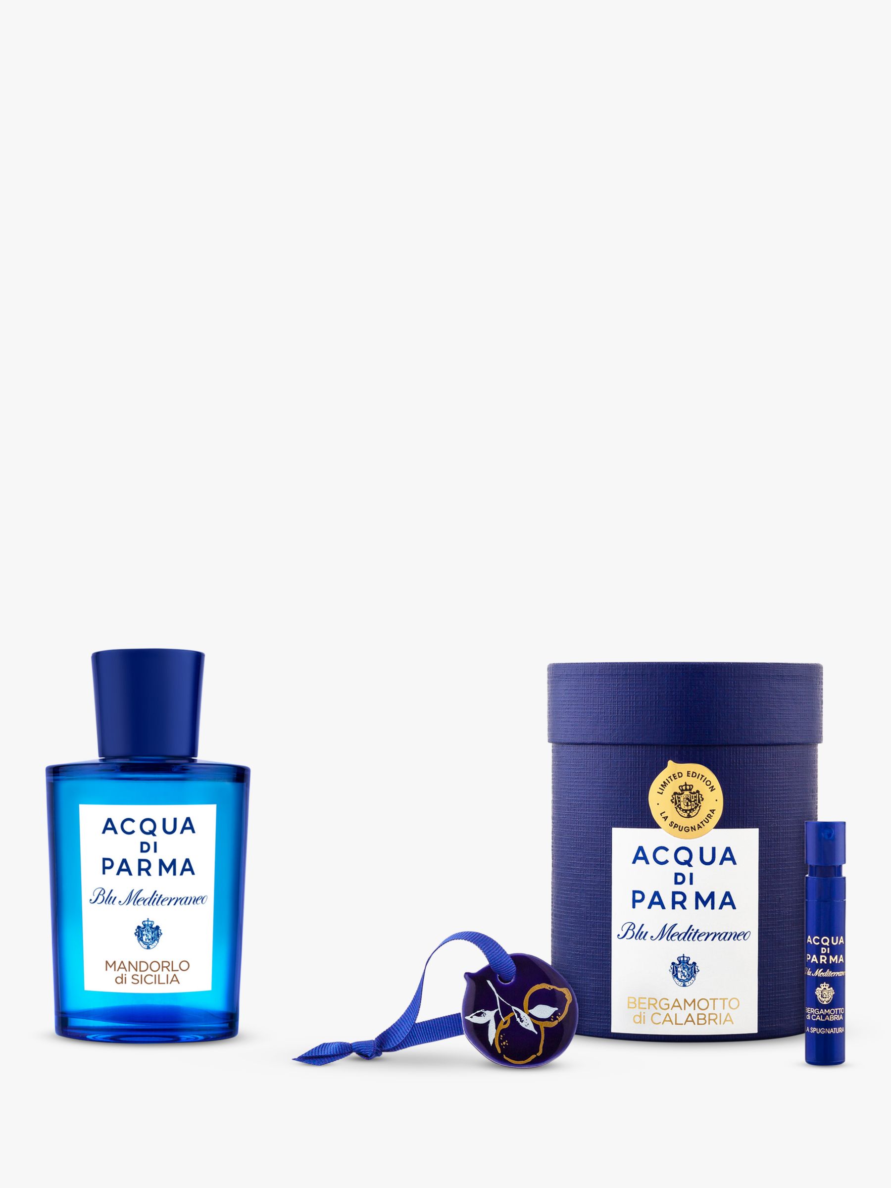 Acqua Di Parma Blu Mediterraneo Mandorlo Di Sicilia Eau De Toilette Spray 75ml Bundle With Gift At John Lewis Partners