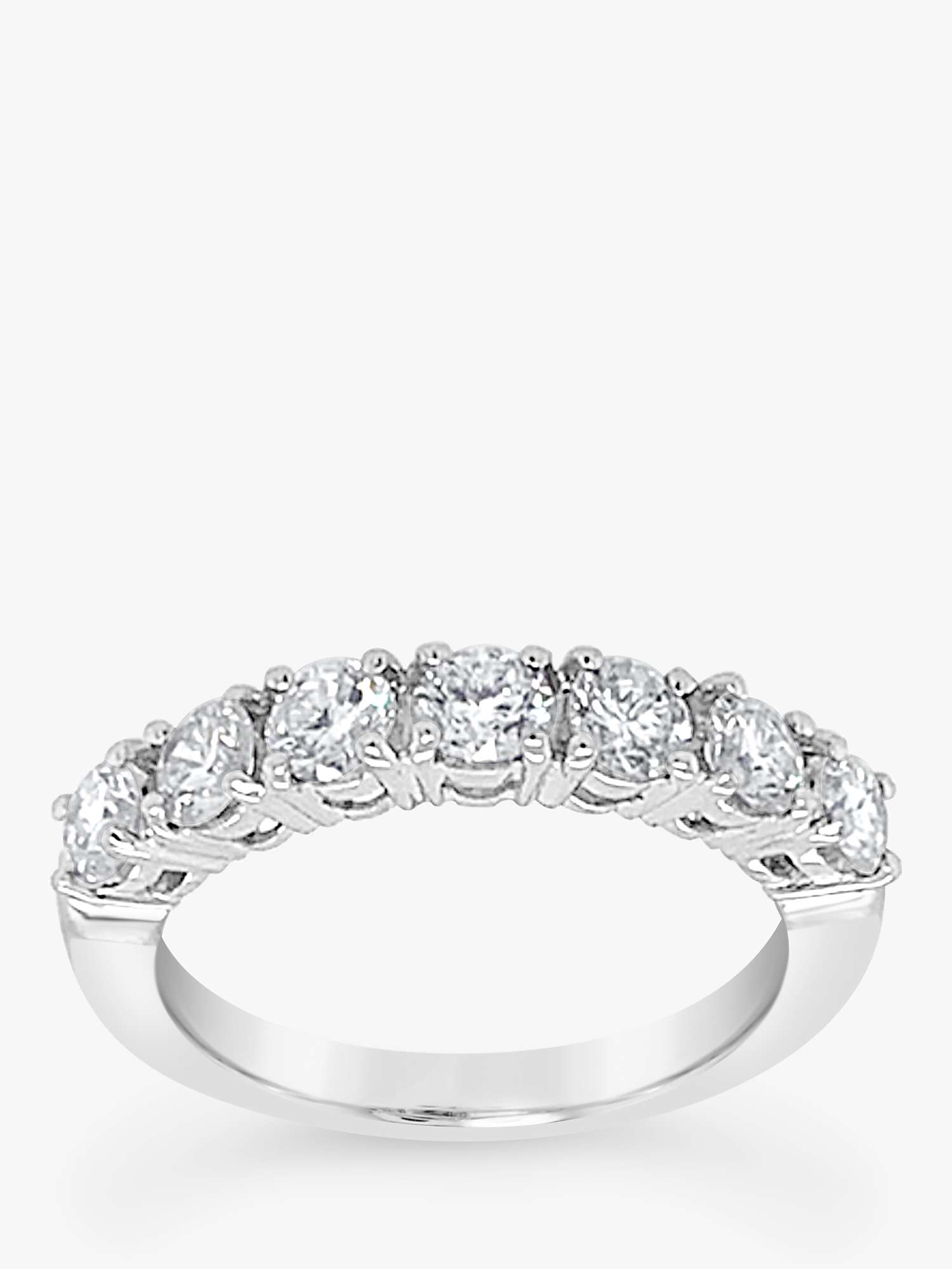 Buy Milton & Humble Jewellery 18ct White Gold Second Hand Diamond Ring Online at johnlewis.com