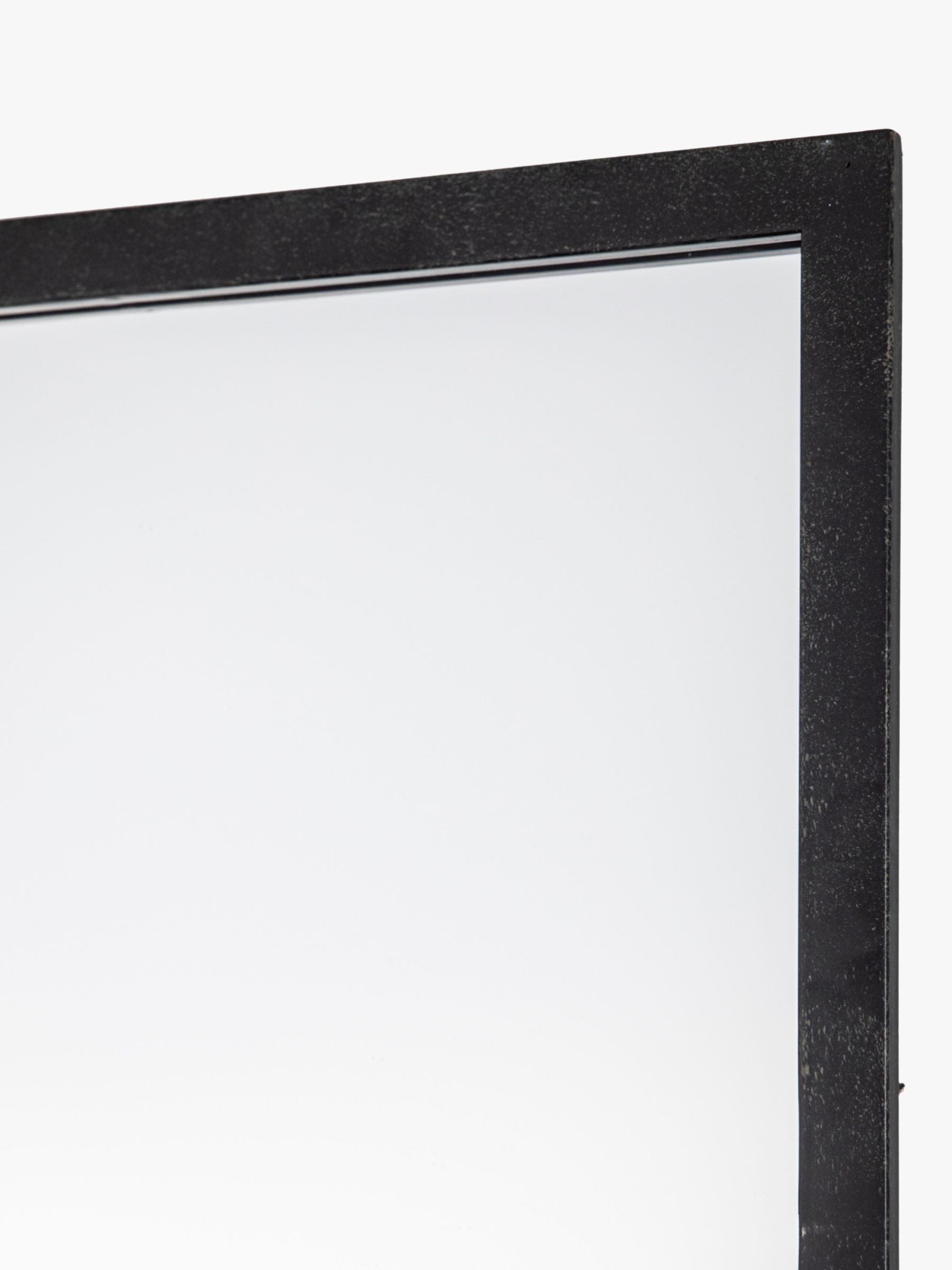 Black framed rectangular deals mirror