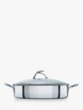 Circulon SteelShield C-Series Stainless Steel Non-Stick Saute Pan & Lid, 30cm