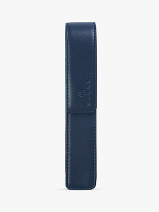 Cross Leather Pen Pouch, Midnight Blue