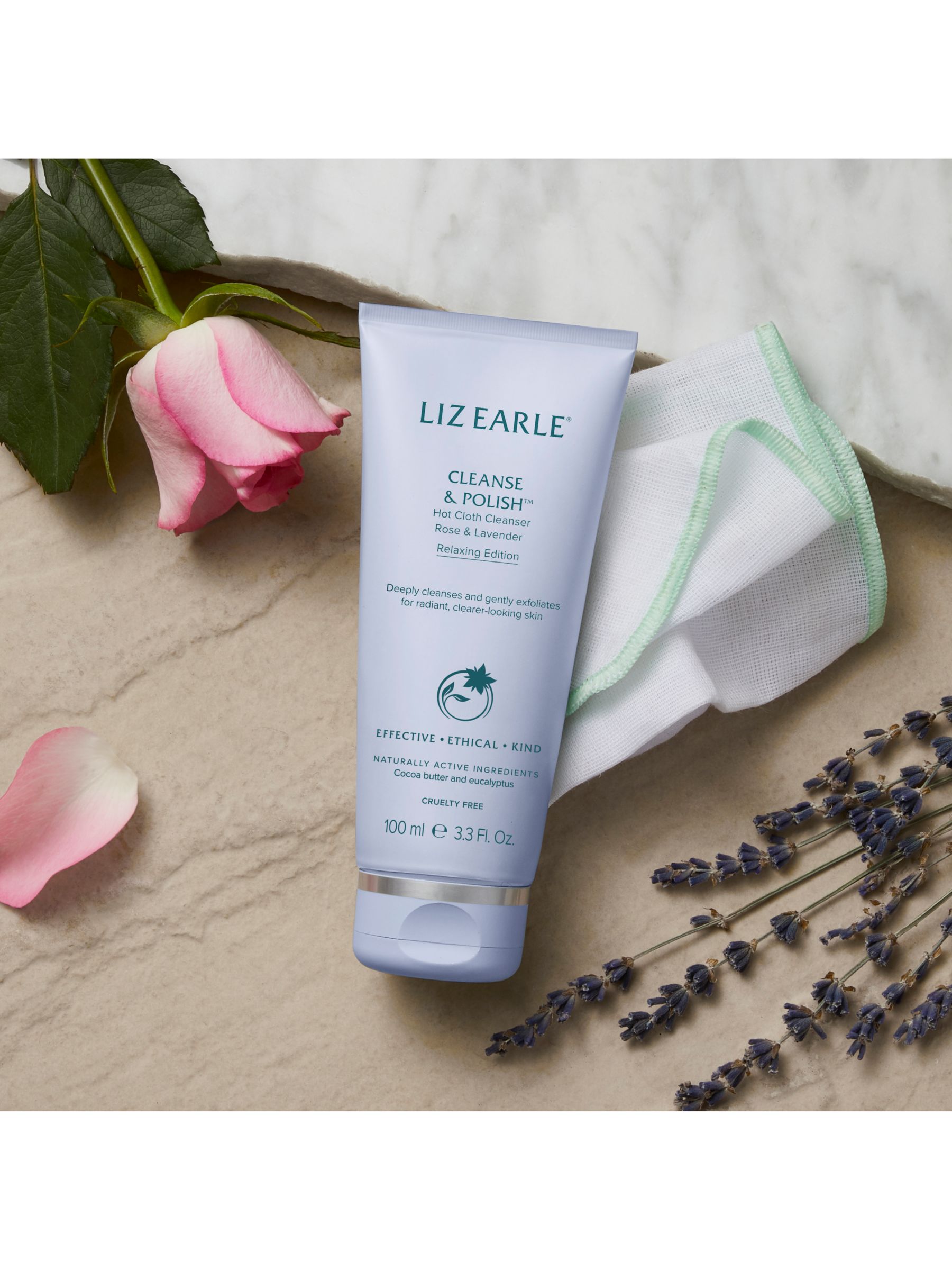 Liz Earle Cleanse And Polish™ Hot Cloth Cleanser Relaxing Edition 100ml At John Lewis And Partners